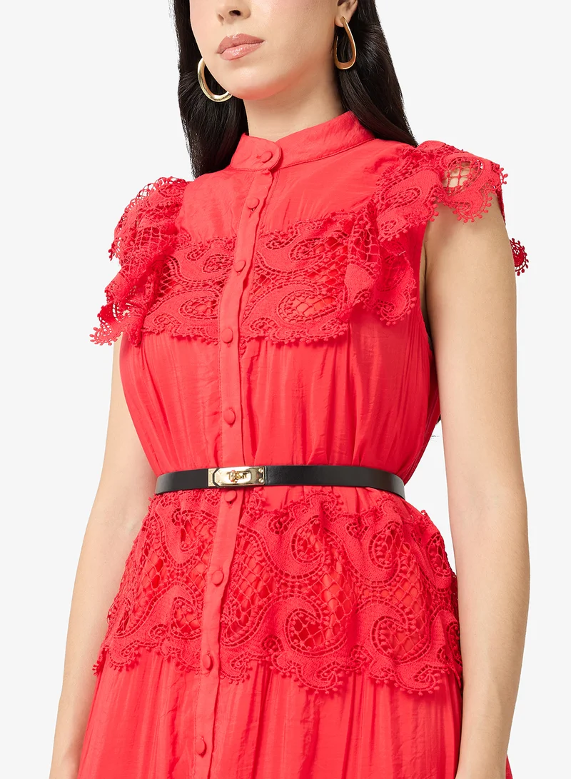 Ella  Lace A-line Dress for Women | Best Price UAE